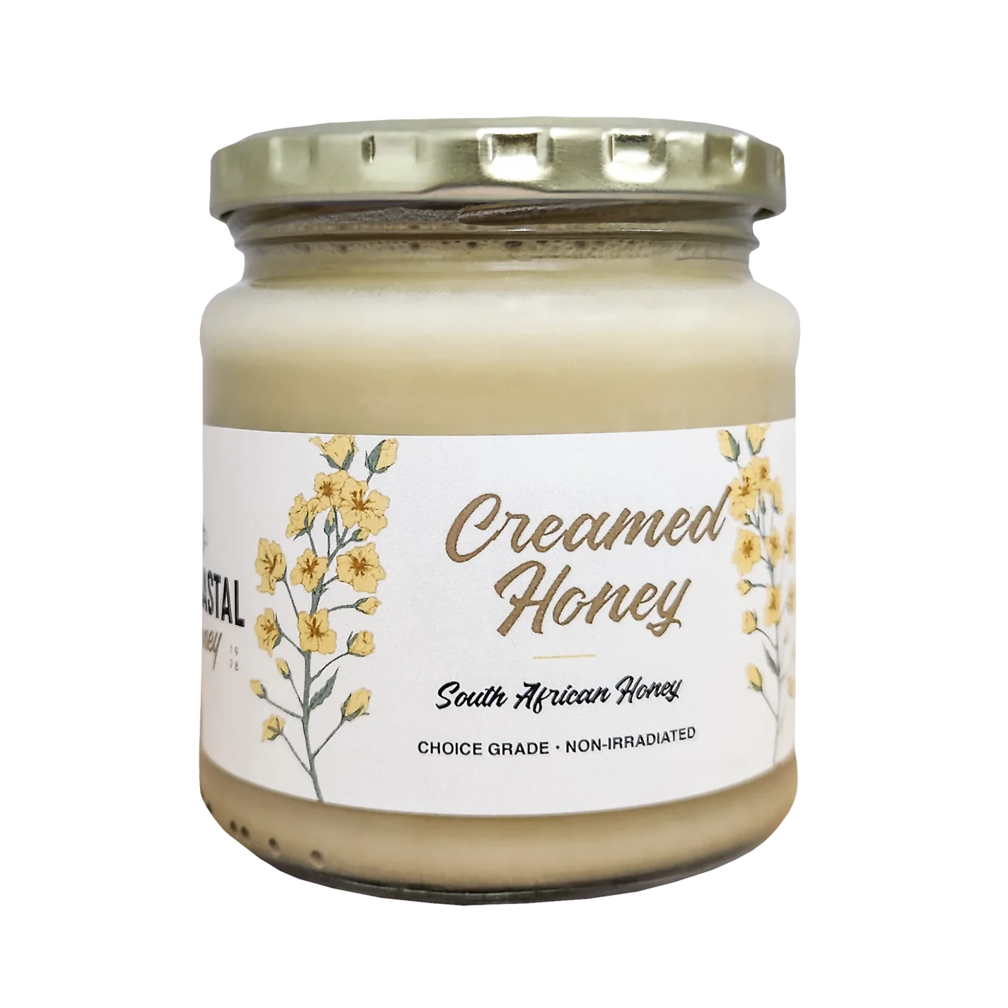 Cape Coastal Creamed Honey 340g Glass