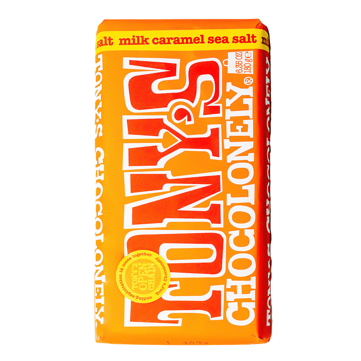 Tony's Chocolonely Milk Chocolate Caramel Sea Salt