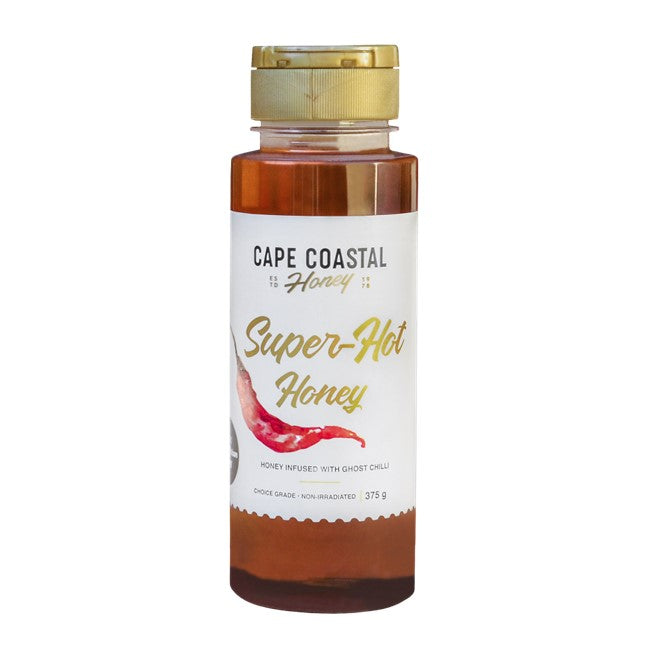 Cape Coastal Super-Hot Honey 375g Squeeze