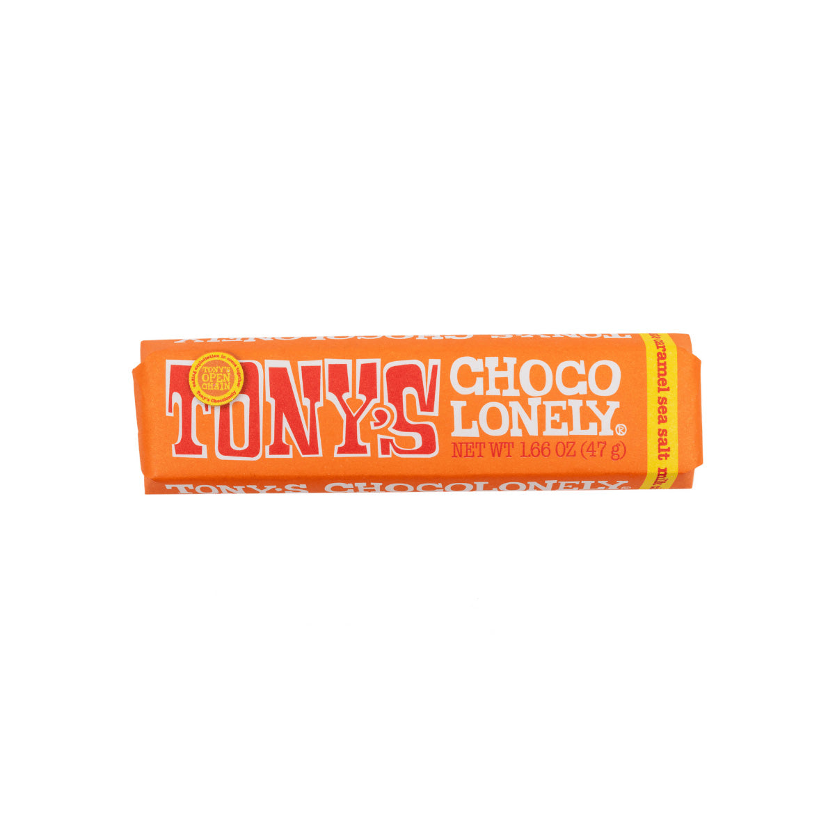 Tony's Chocolonely MINI Milk Chocolate Caramel Sea Salt 32 Old Cape